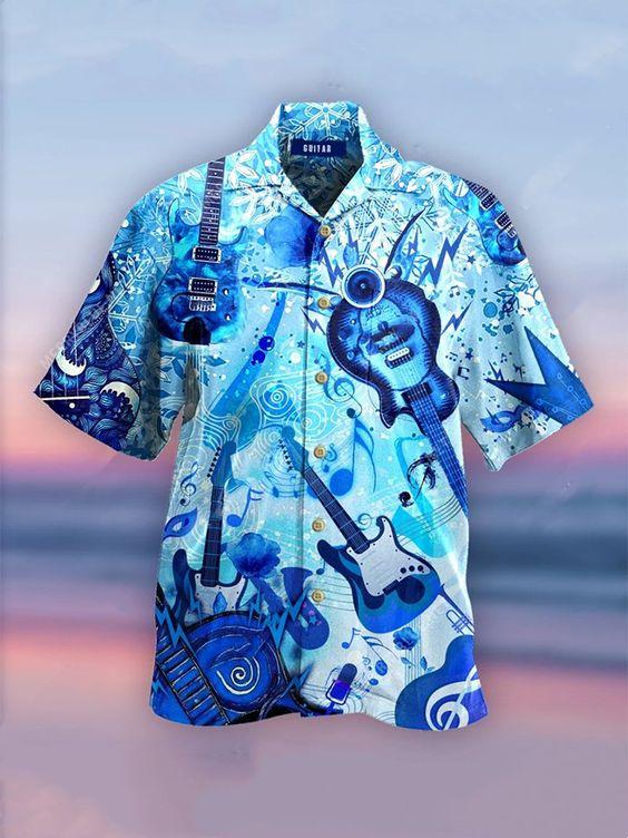 Guitar Hawaii Shirt For Men Women Adult Ha51102