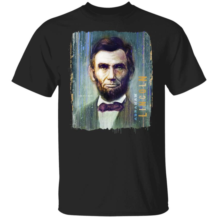 Abraham Lincoln US President Vintage Portrait TShirt