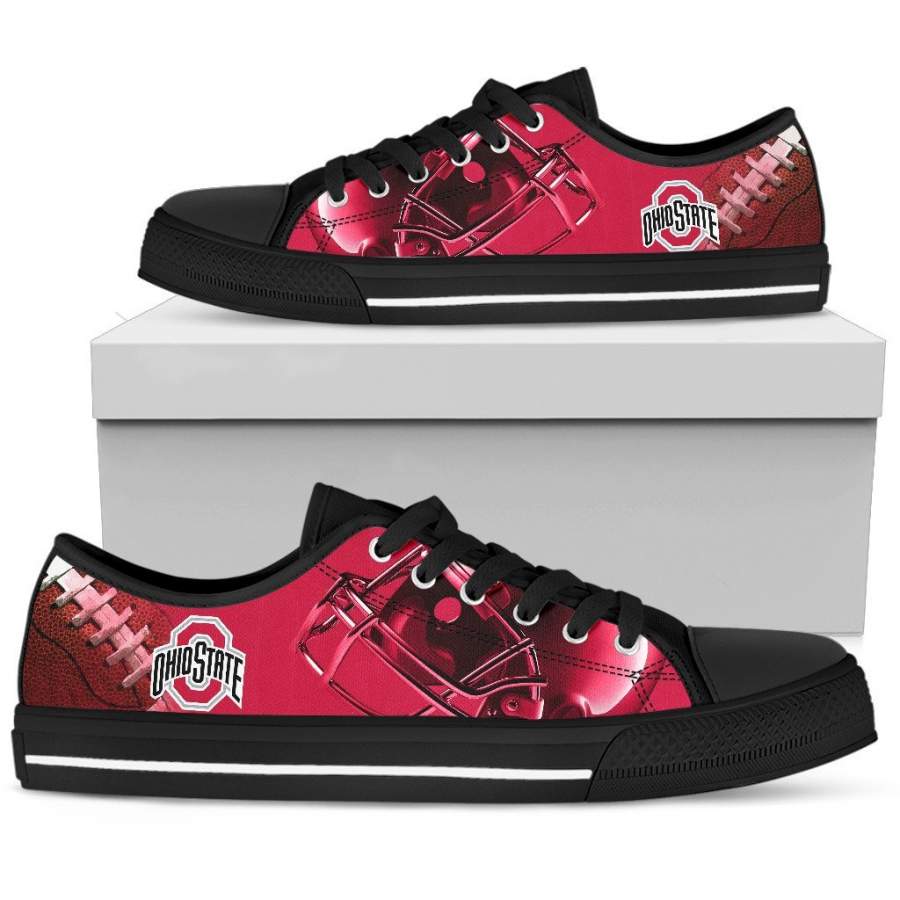 Artistic Pro Ohio State Buckeyes Low Top Shoes