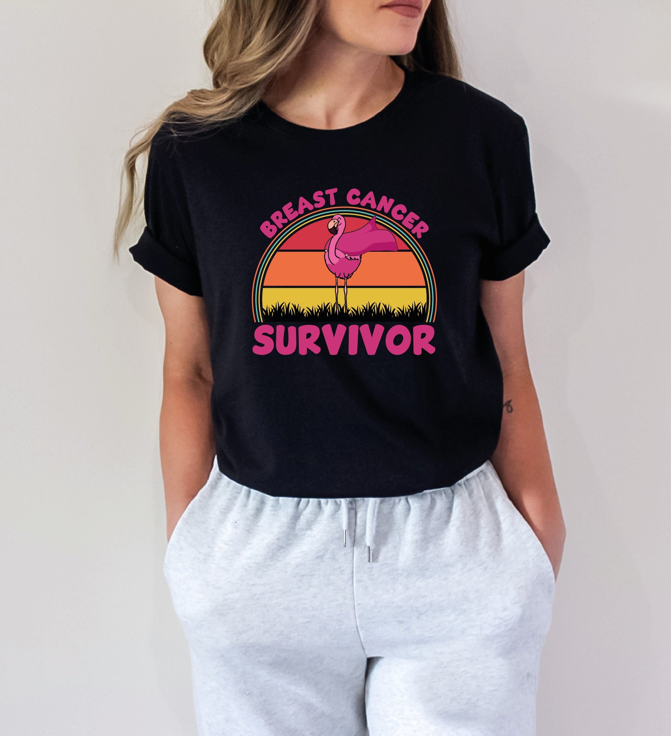 Breast Cancer Shirt for Women, Breast Cancer Gift, Cancer Survivor Gift, Cancer Warrior Shirt, Breast Cancer Awareness Tee,Pink Ribbon Shirt