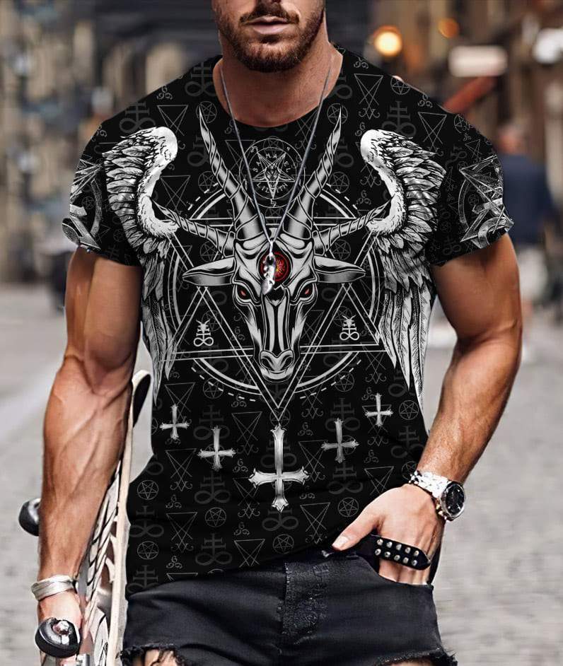 Satanic XT 3D Printed shirts HHT08052108 – Tulatee Store