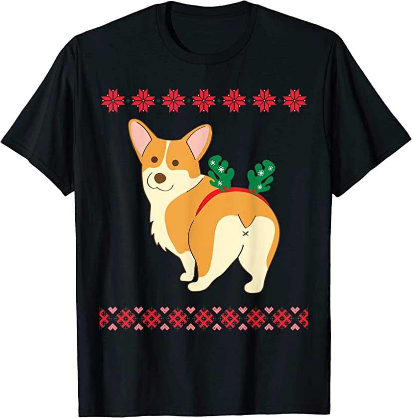 Ugly Christmas Sweater Funny Holiday Party T-Shirt