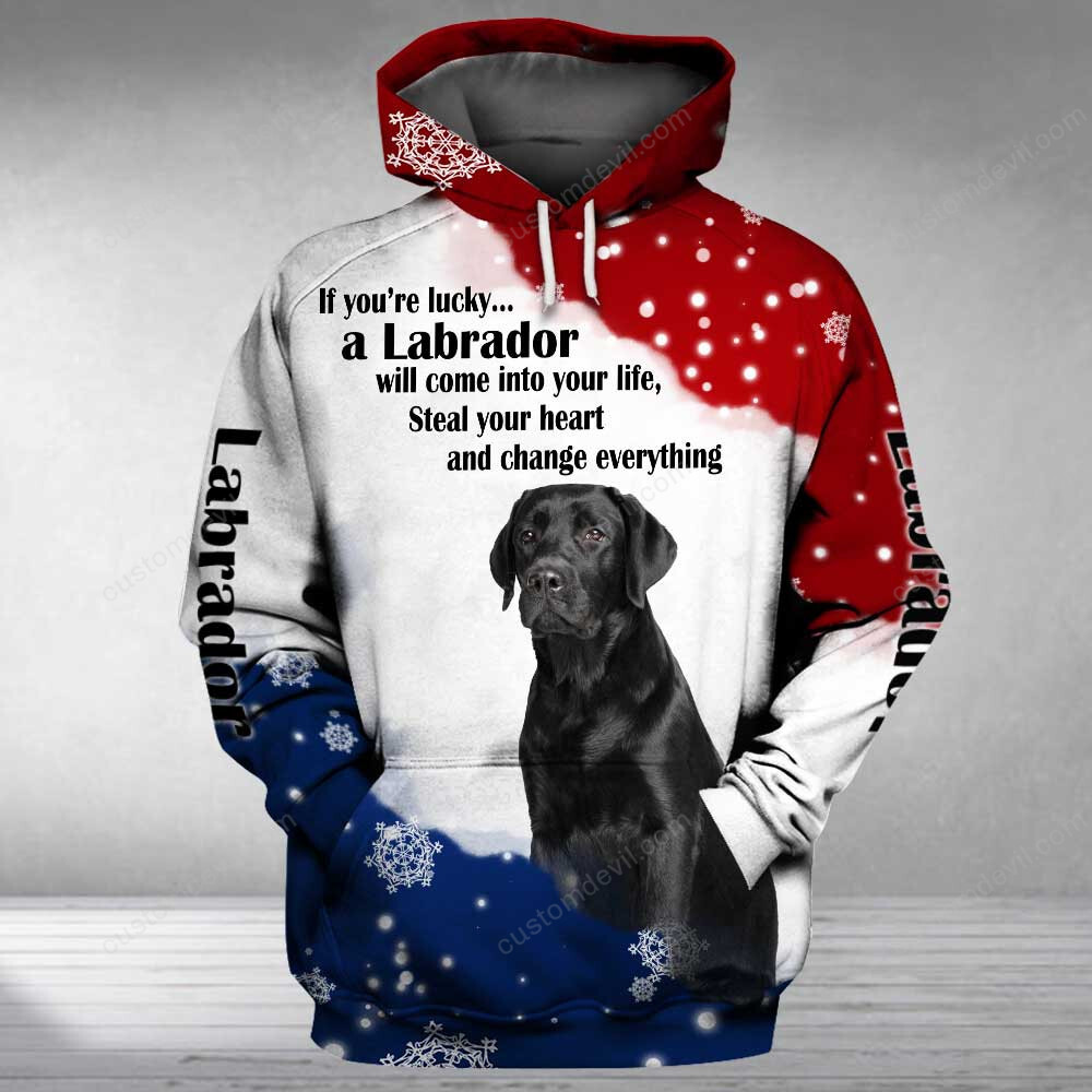Labrador Will Come Into Your Life 3D Full Printing Hoodie