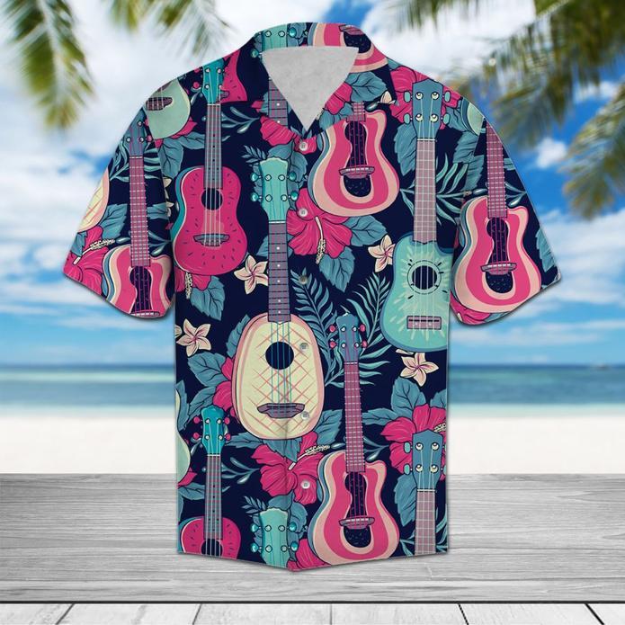 Amazing Guitar Aloha Hawaii Shirt For Men Women Ha84814