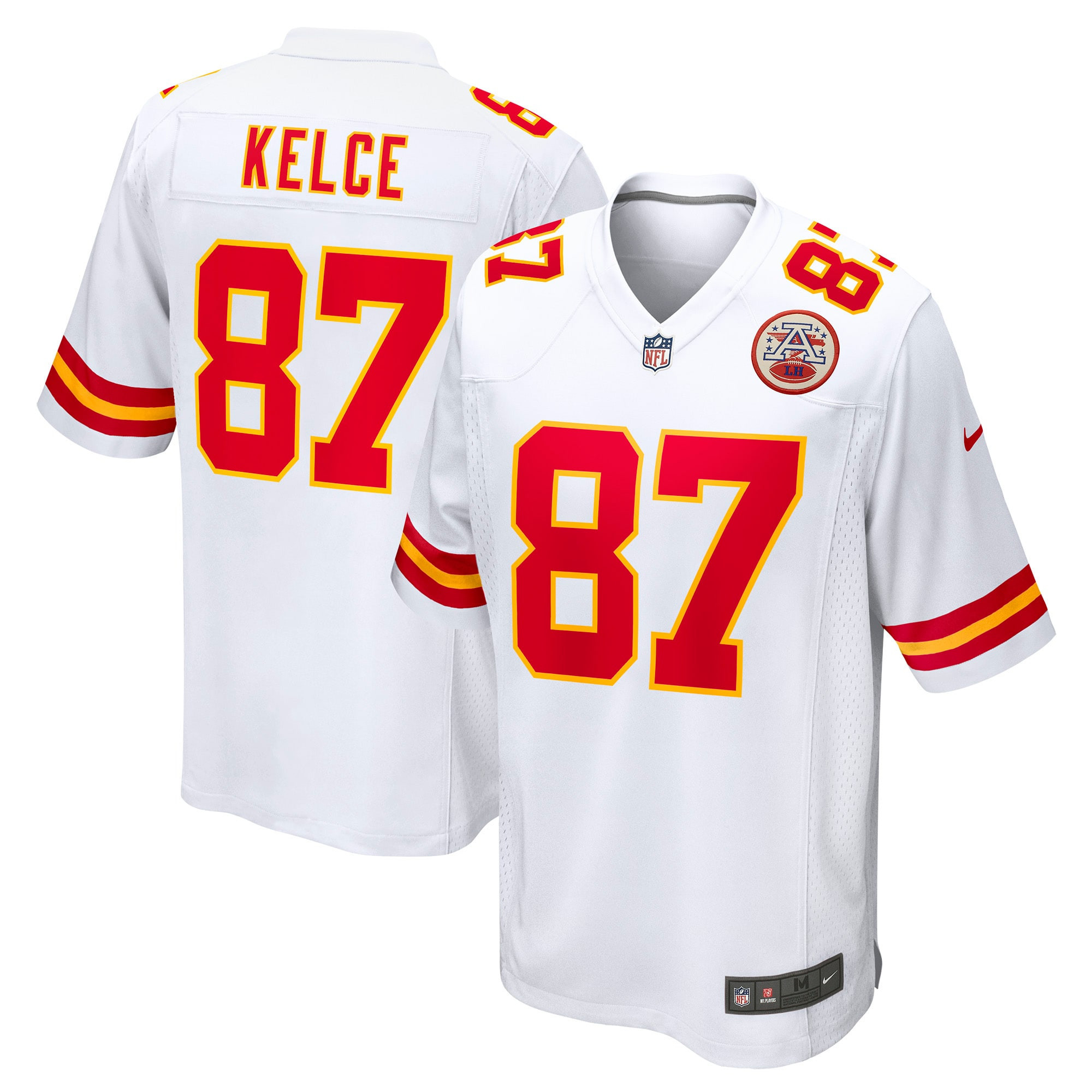 Travis Kelce Kansas City Chiefs Player Game Jersey – White NFL