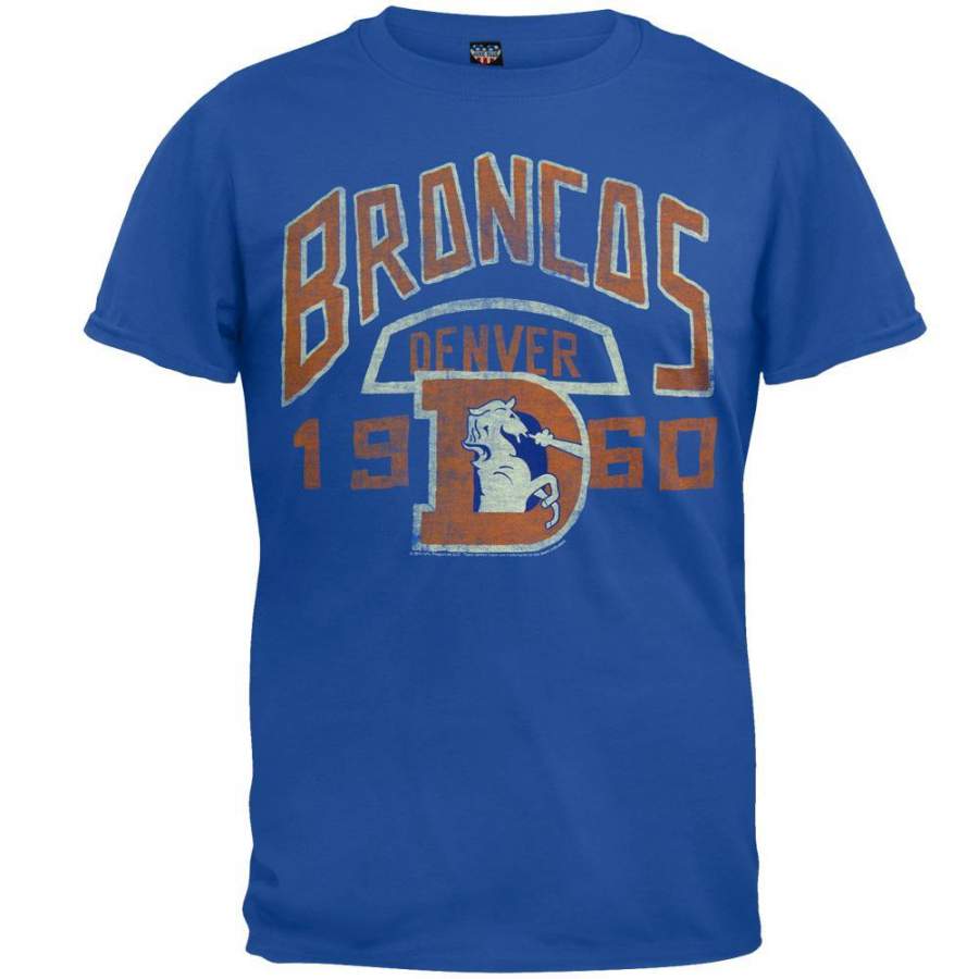 Denver Broncos – Kick-Off Soft Blue T-Shirt