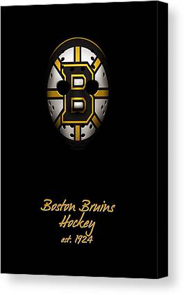 Boston Bruins Established Joe Hamilton Canvas Print