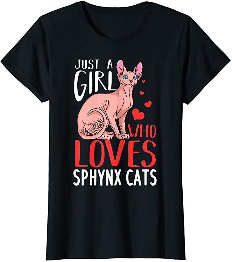 Sphynx Cat Gift Kitten Owner Lover T-Shirt