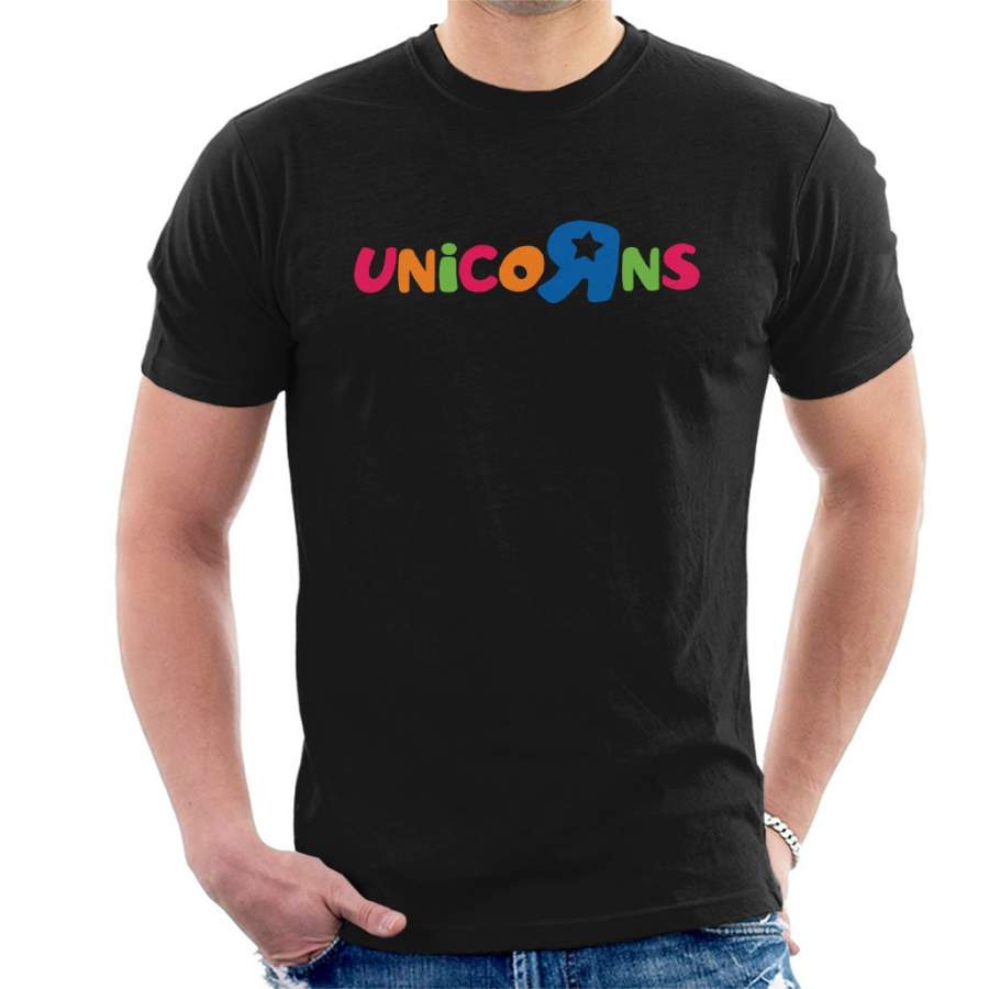 Unicorns Toys R Us Logo Mix Men’s T-Shirt