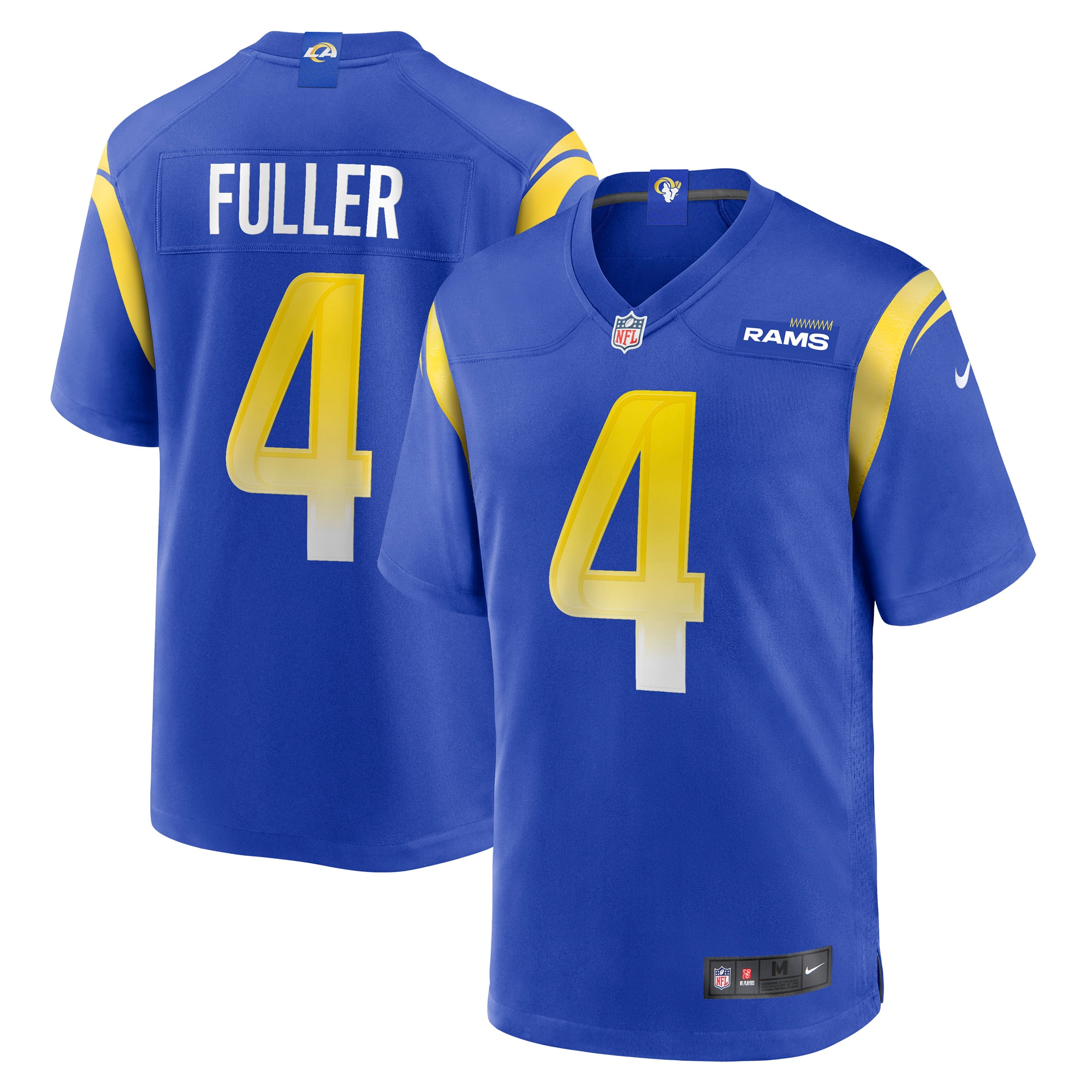 Jordan Fuller Los Angeles Rams Game Player Jersey – Royal