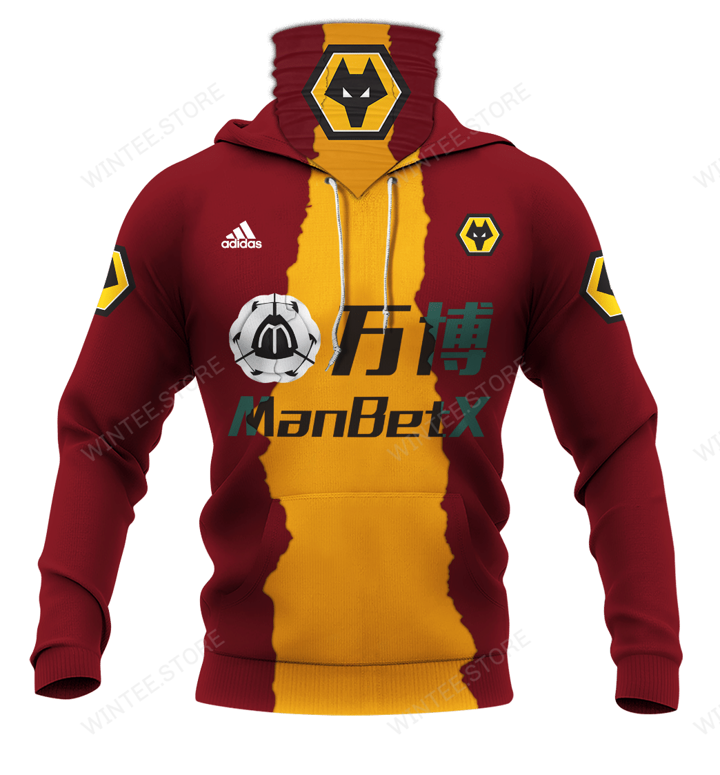 12WolvehamptonWanderers001 |HoodieMask| CUSTOMIZE YOUR NAME & NUMBER