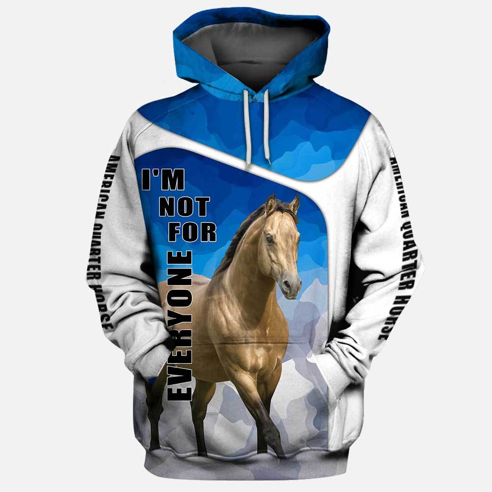 American Quarter Horse Not For Everyone 3D Full Printing