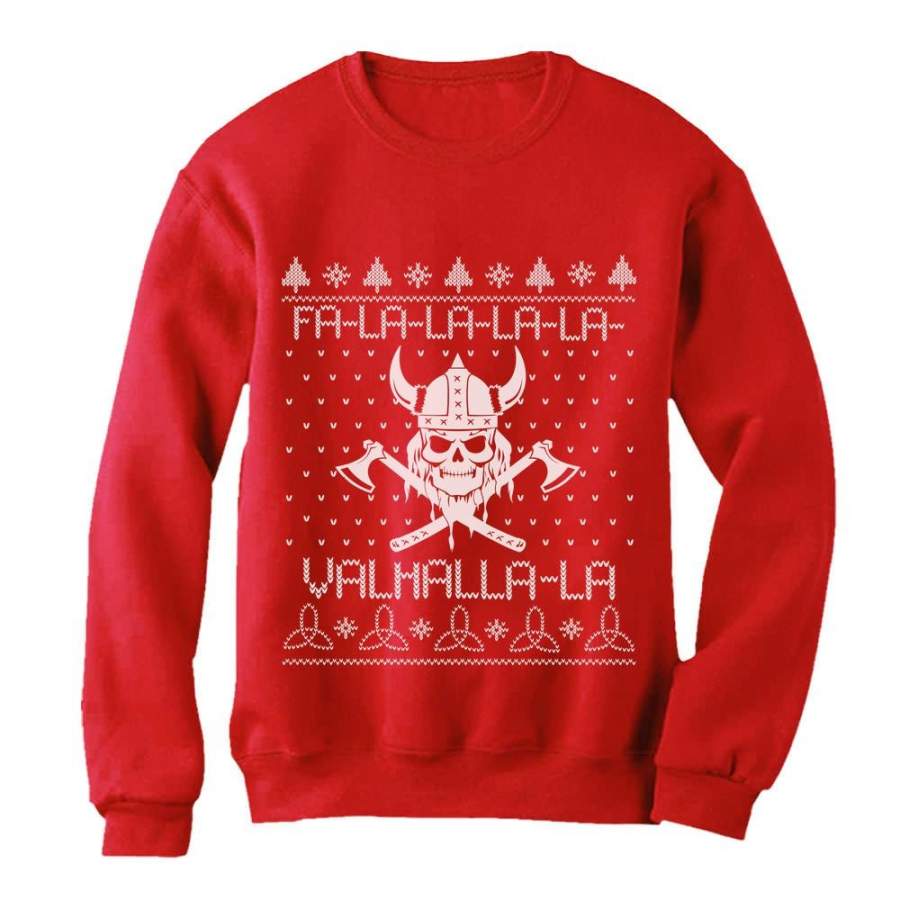 Viking Nordic God Valhalla Mythology Ugly Christmas Sweatshirt