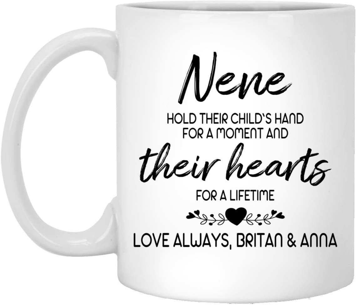 Personalized Nene Coffee Mug – Coffee Mug For Nene – Coffee Mug For Mothers – Family Coffee Mug – Mother’S Day Gift 15Oz