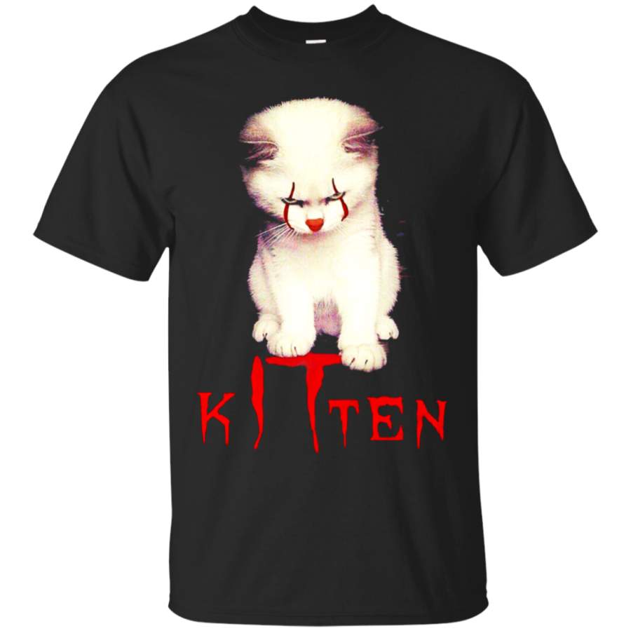 AGR IT Pennywise KITtywise Kitten Purrrfect Stephen King T-Shirt