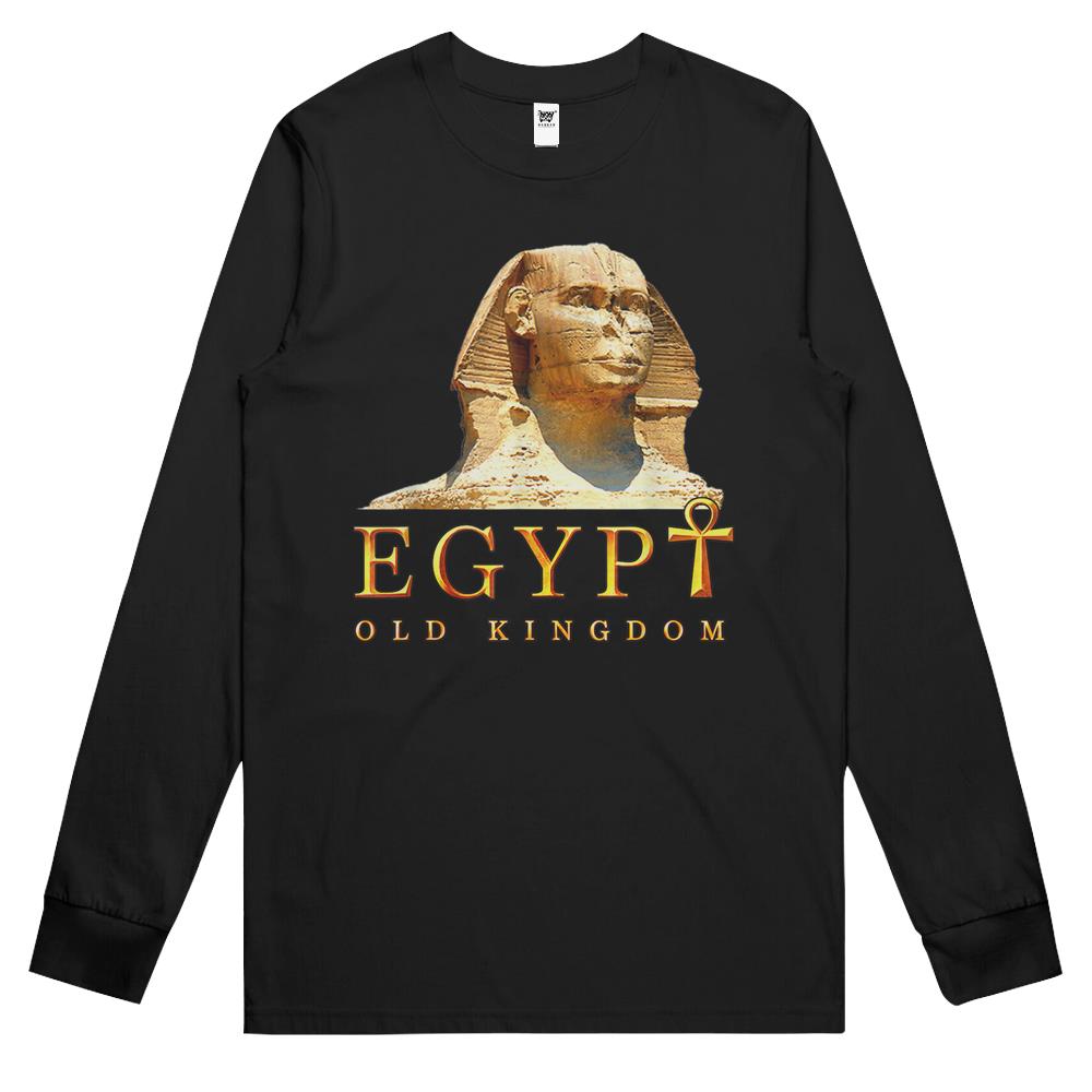 Egypt Old Kingdom Pharaoh Ancient Egyptian Tut Ankh Of Life Long Sleeve T Shirts