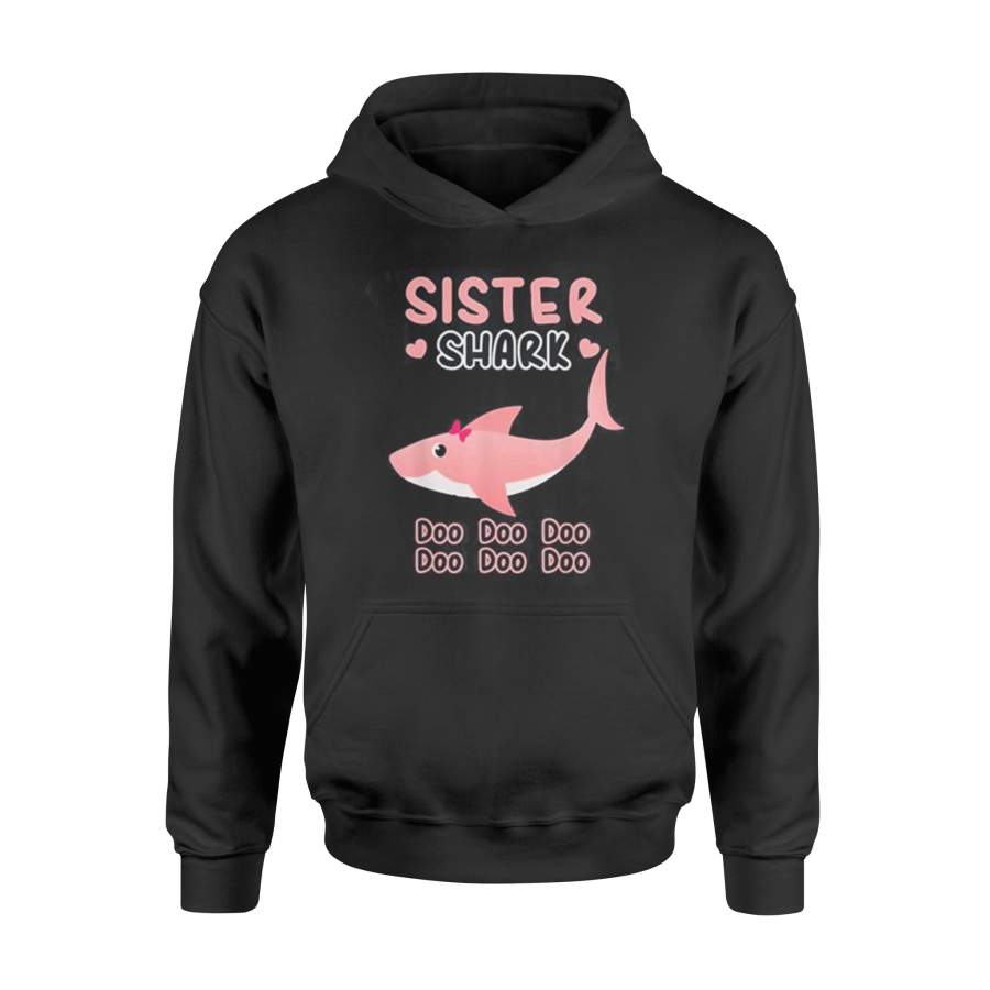 Sister Shark Doo Doo Doo Matching Family Pajamas Hoodie