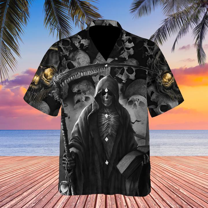 The Death Skull Hawaii Shirt For Men Women Ha4662