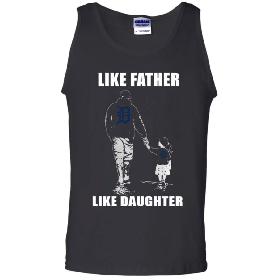 Fabulous Detroit Tigers – Like Father Like Daughter – Father’s Day Shirt G220 Tank Top