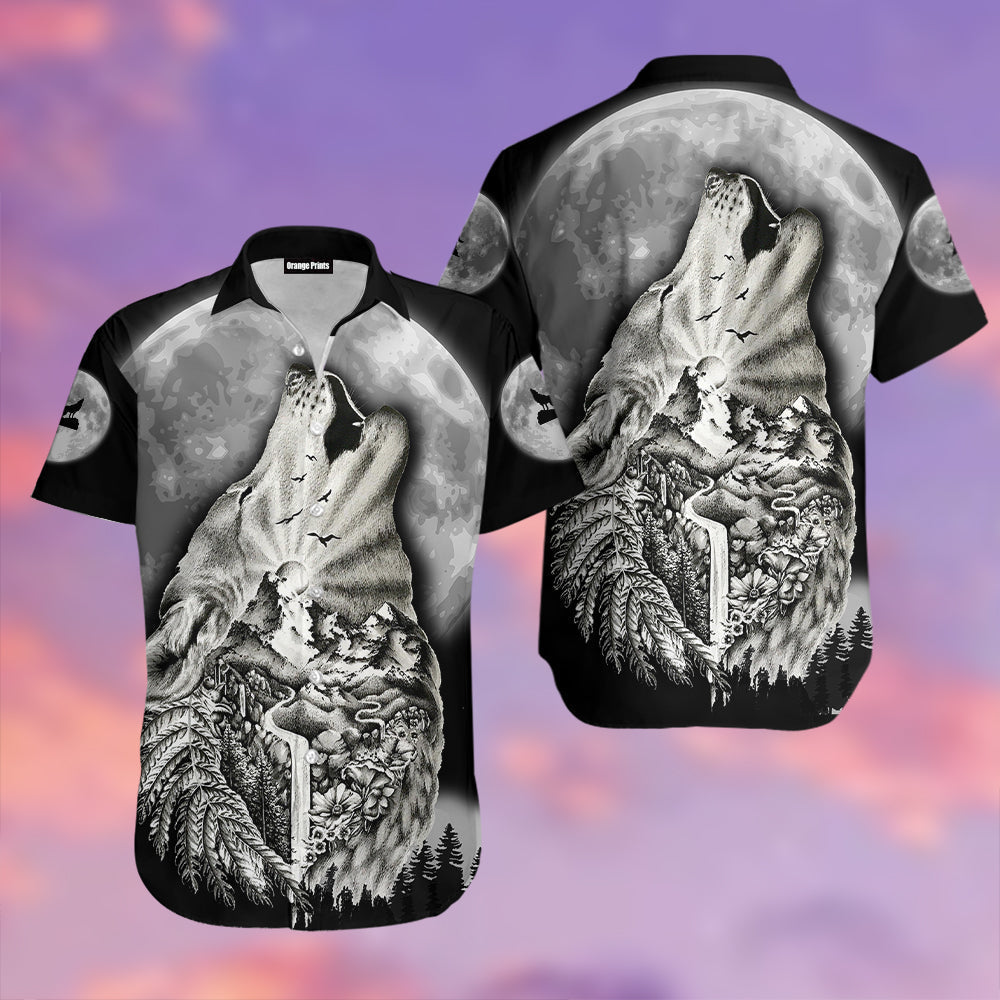 Wolf Spirit Tattoo Aloha Hawaii Shirts For Men And Women Ha17865