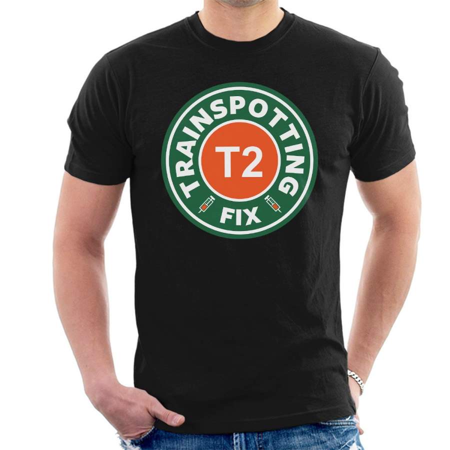 Trainspotting T2 Starbucks Fix Men’s T-Shirt