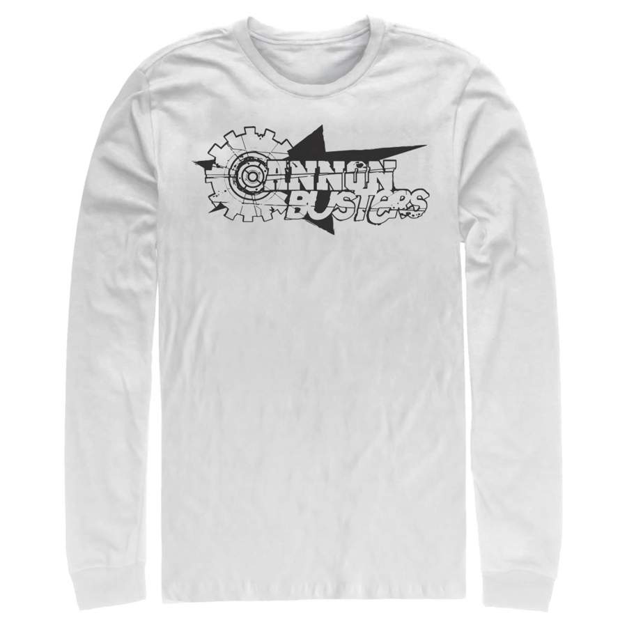 Cannon Busters Men’s Gear Logo  Long Sleeve Shirt