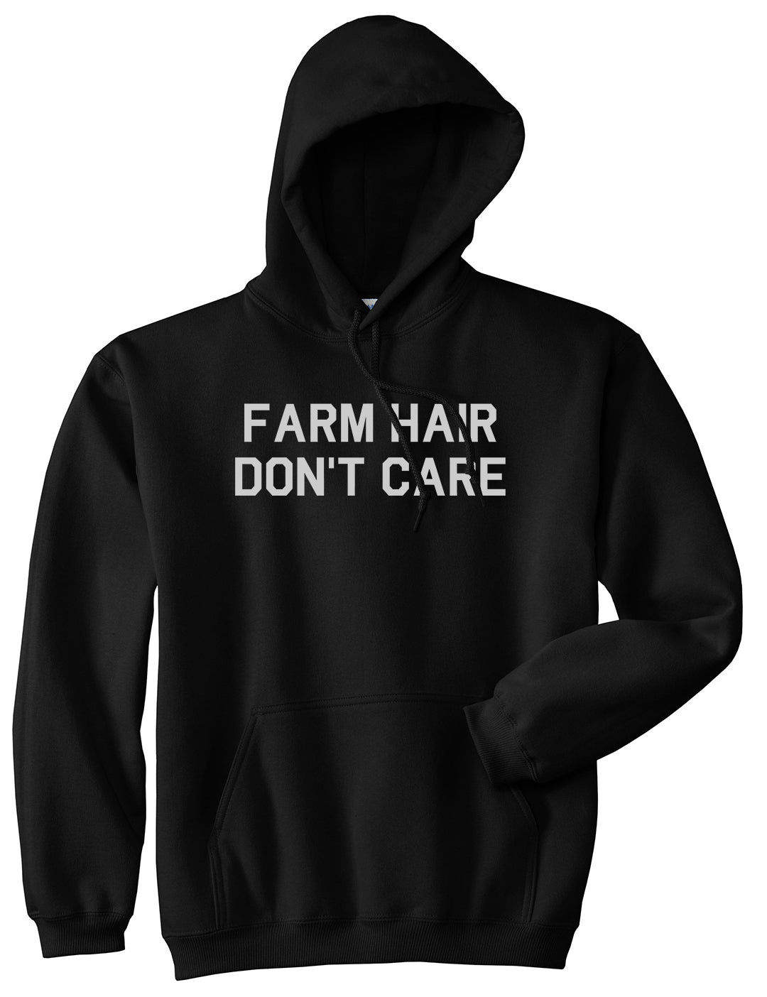 Farm Hair Dont Care Mens Pullover Hoodie