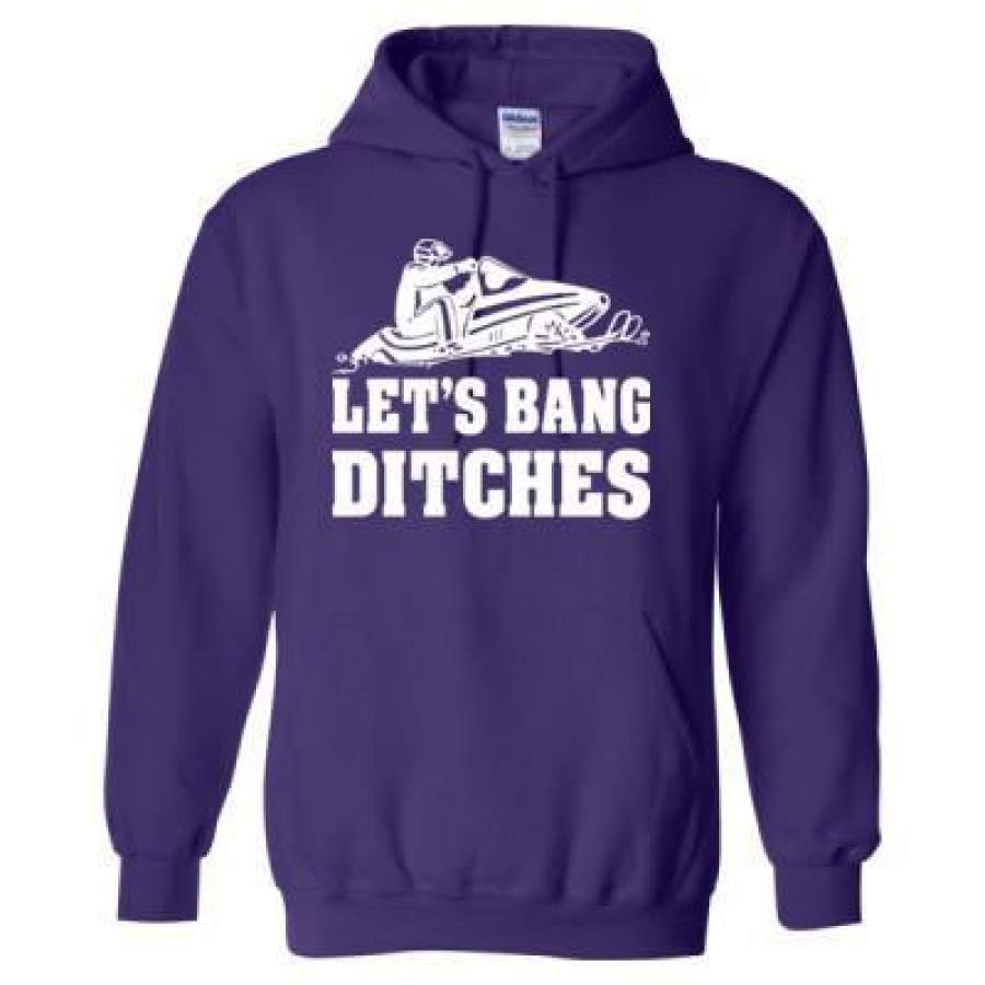 AGR Lets Bang Ditches Snowmobile – Heavy Blend™ Hooded Sweatshirt