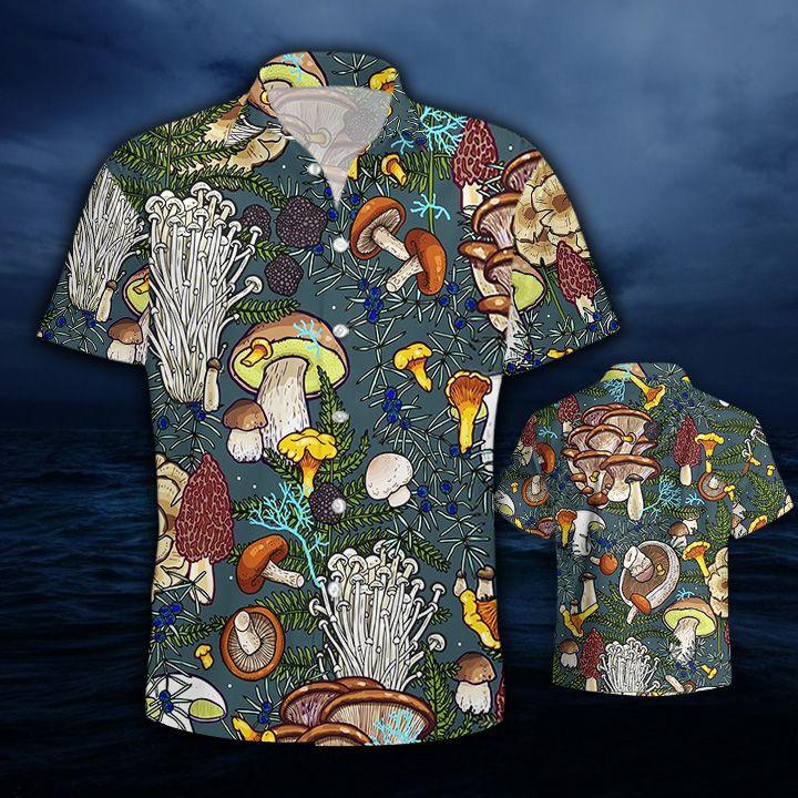 Mushroom Hawaiian Shirt | Unisex | Adult | Hw5466 – Jamestees Store
