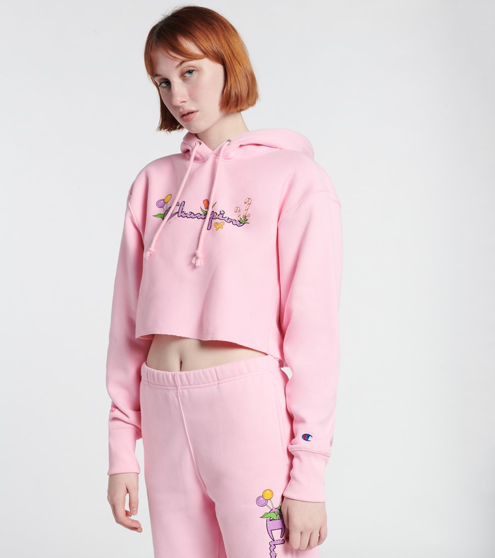 Candy Land Cropped Hoodie