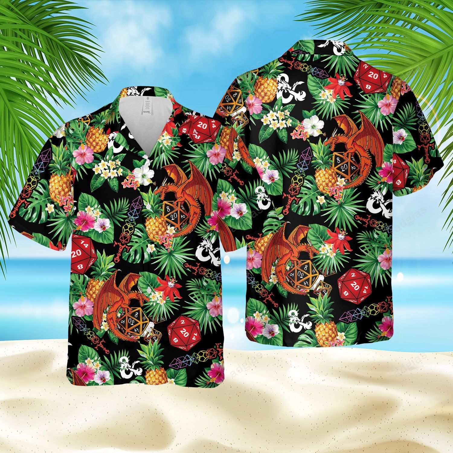 Ddg Aloha Hawaiian Style Shirt Ha102513