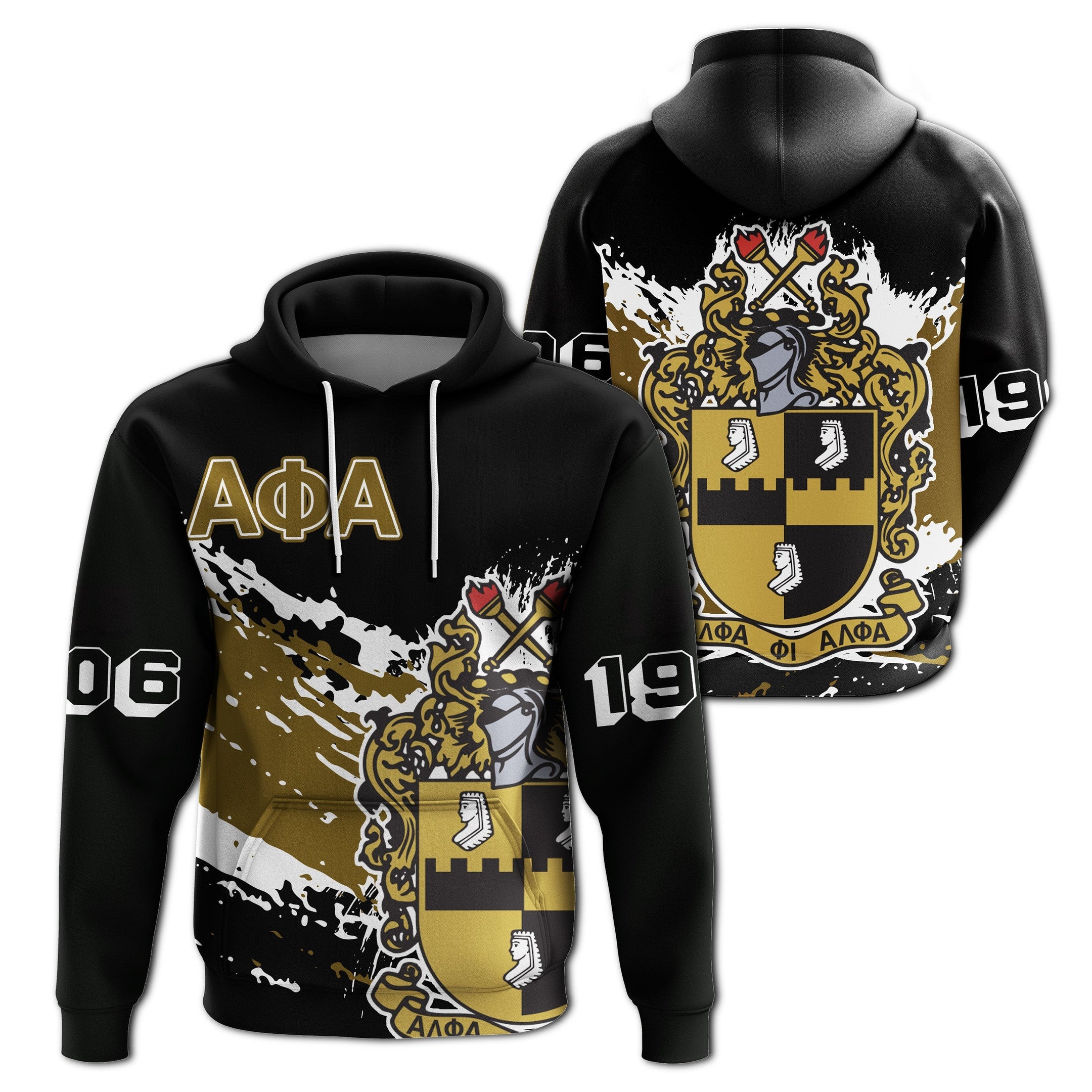 Fraternity Hoodie – Alpha Phi Alpha Pullover – Tipe Style