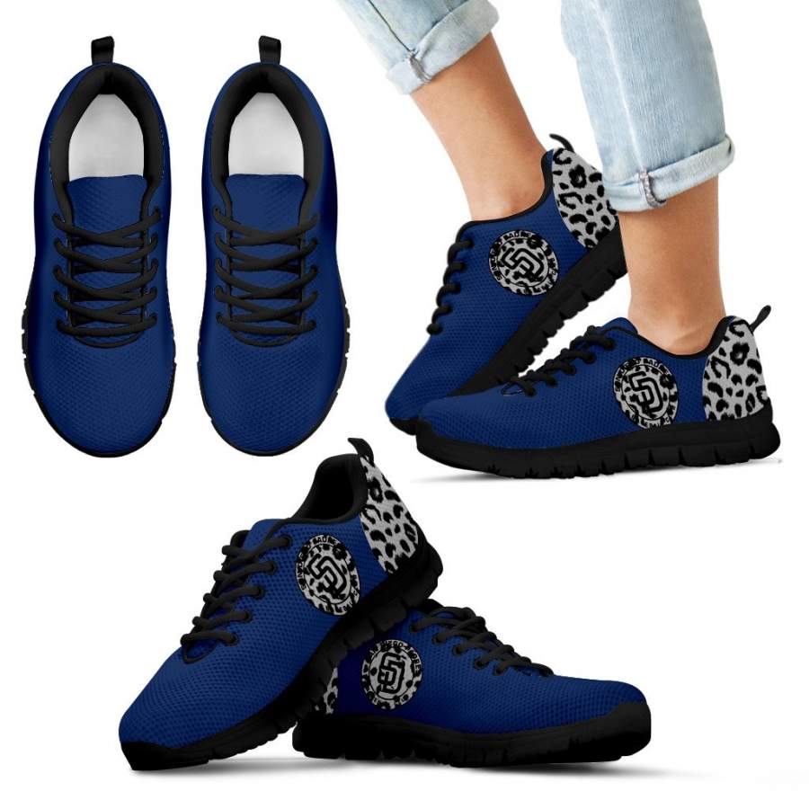 Cheetah Pattern Fabulous San Diego Padres Sneakers