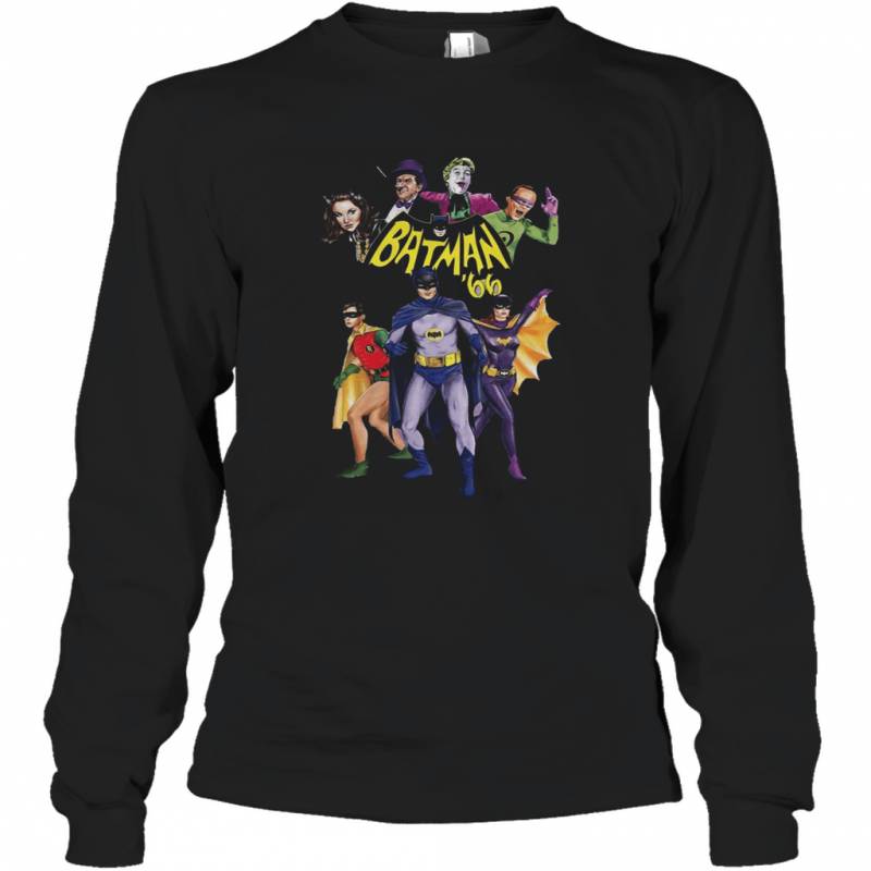 Batman 66 Characters Long Sleeve T-Shirt