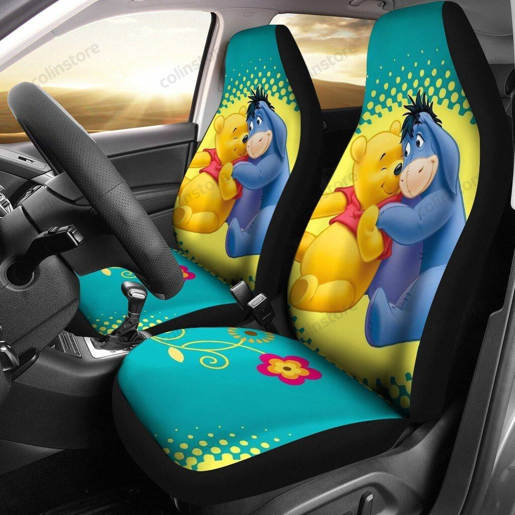 Dn Car Seat Covers | Pooh & Eeyore Winnie The Pooh Car Seat Covers Wtpcsc03