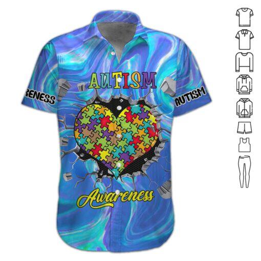 Autism Hawaii Shirt For Men Women Ha30550