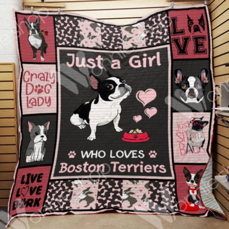 Boston Terrier Dog Blanket NOV2201 68O31