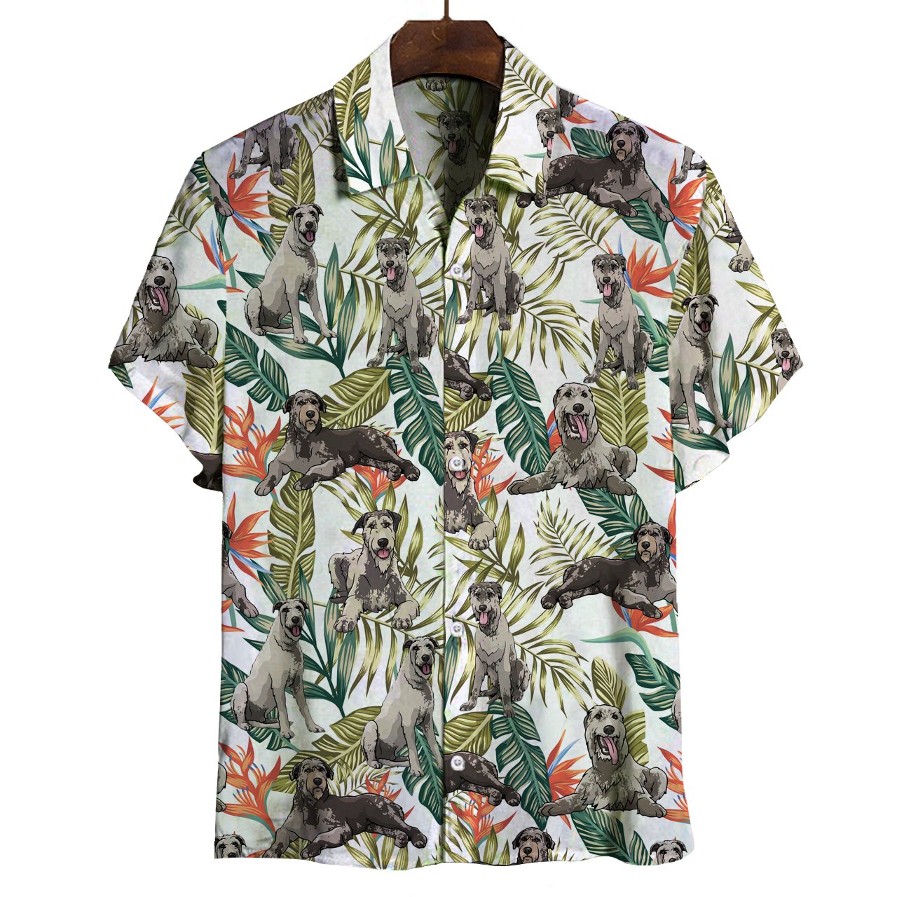 Irish Wolfhound Hawaii Shirt Ha52103