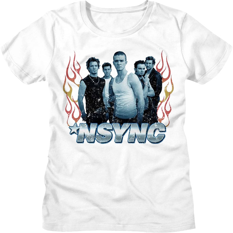 Womens Flames Nsync Shirt