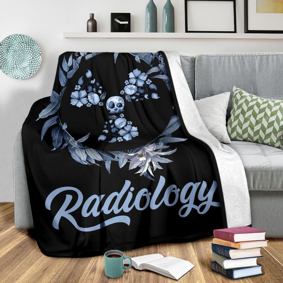 Radiology Fleece Blanket