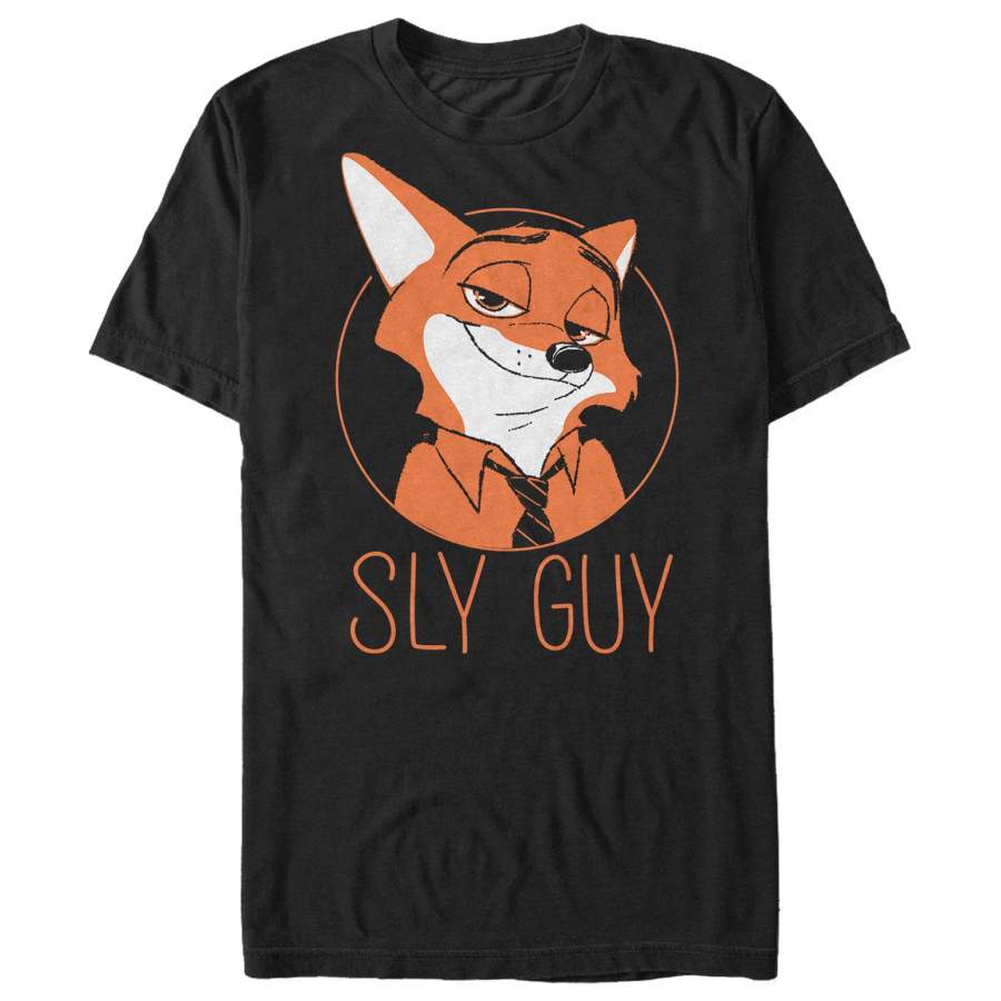 Zootopia Men’s Sly Guy Nick  T Shirt