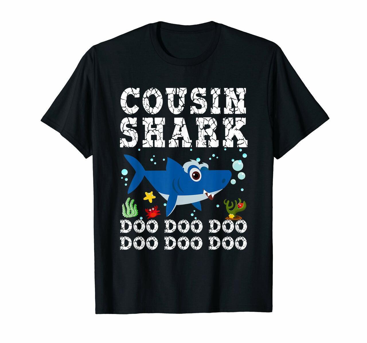 Cousin Shark Doo Doo Shirt Matching Family Shark Shirts