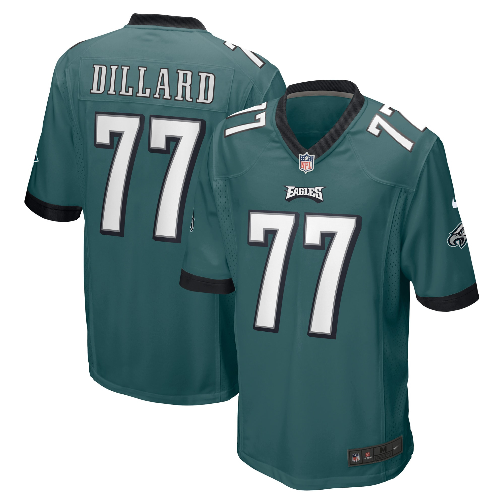 Andre Dillard Philadelphia Eagles Game Jersey – Midnight Green NFL