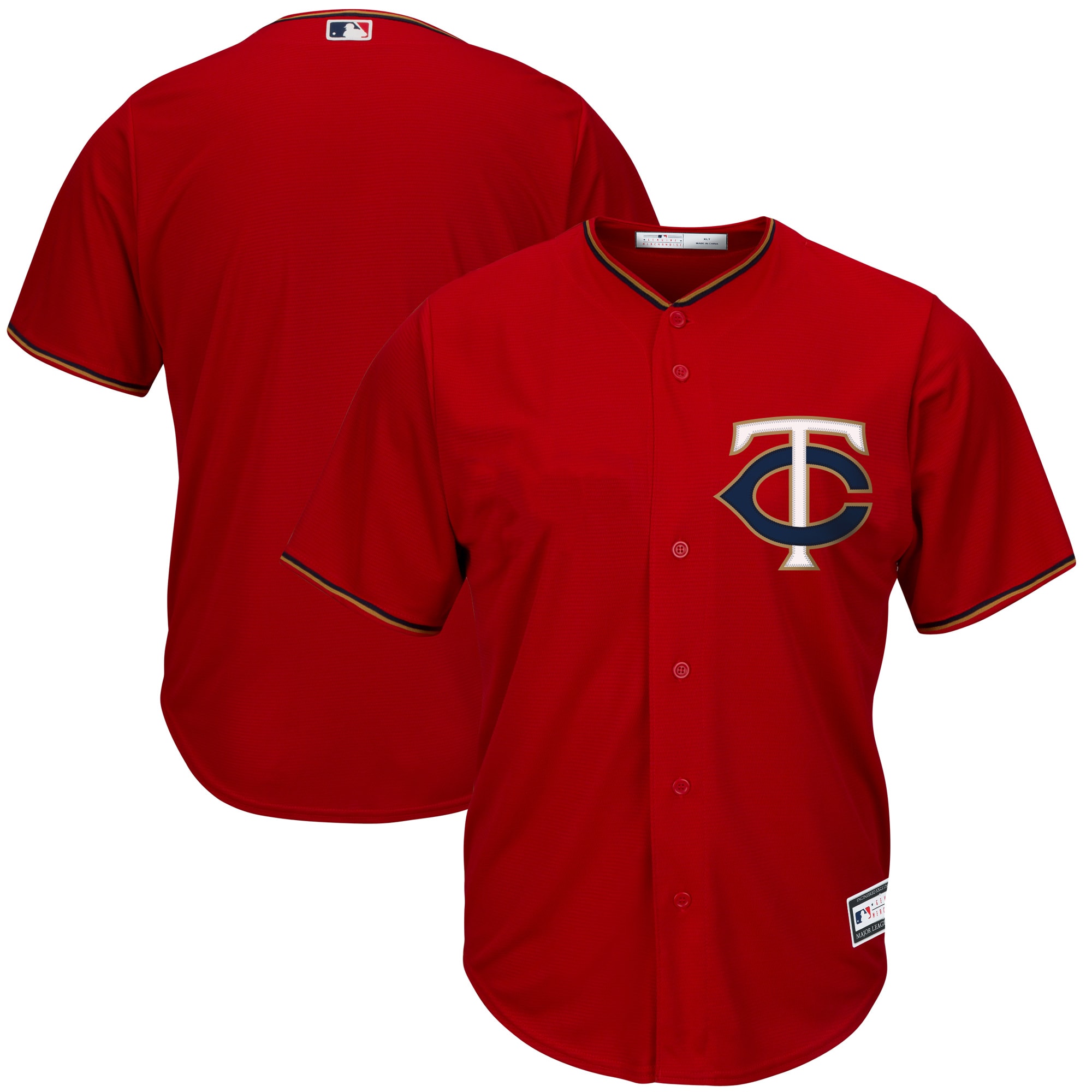 Men’s Minnesota Twins Red Big & Tall Team Jersey