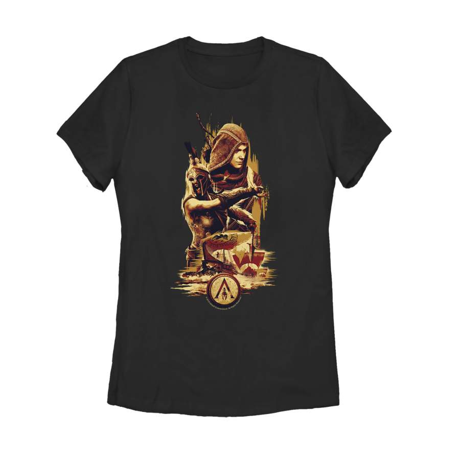 Assassin’s Creed Women’s Odyssey Kassandra Portrait  T Shirt