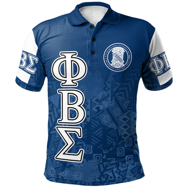 Phi Beta Sigma Polo Shirt – Fraternity Black Roots Polo Shirt