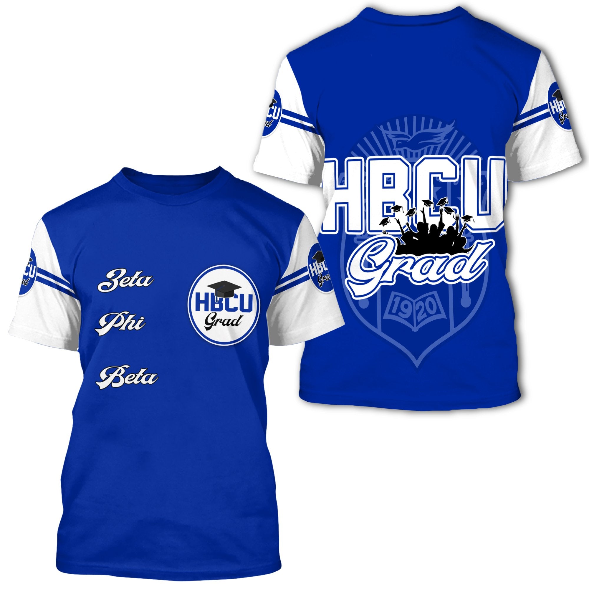 Greek Life T-Shirt – Zeta Phi Beta Hbcu Grad Pareeshy T-Shirt