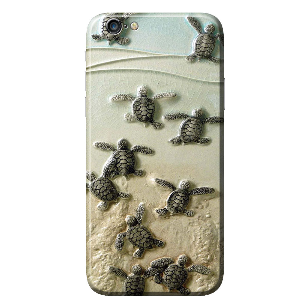 Turtles And The Sea Phone Case