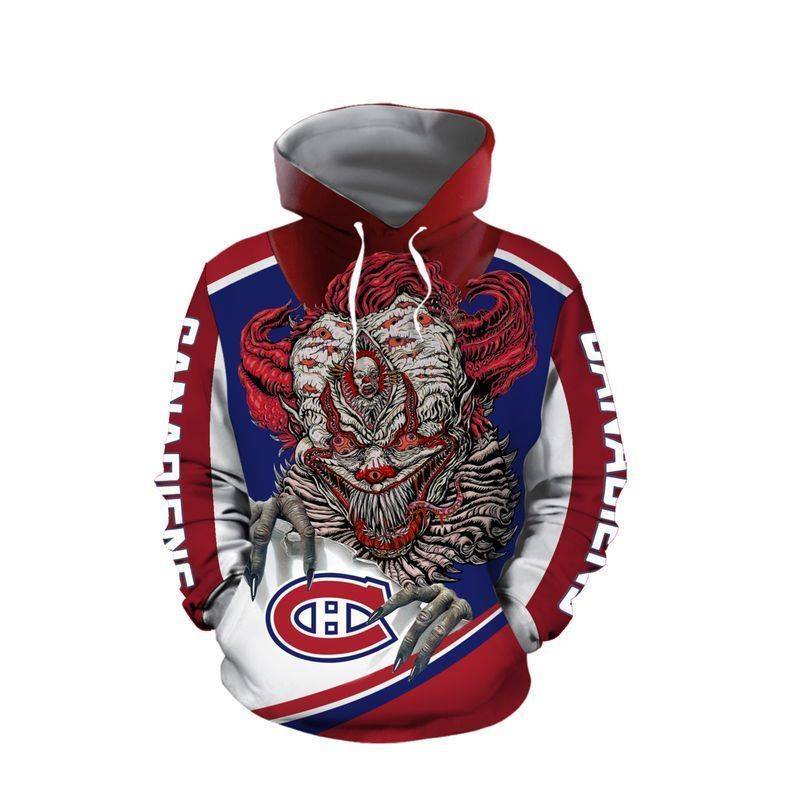 Montreal Canadiens IT Hoodie/Zip Hoodie 3D Full Printed High Quality