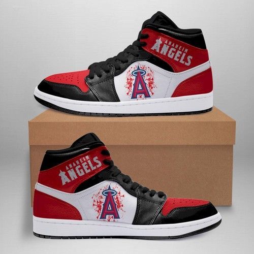 Los Angeles Angels Baseball Air Jordan Sneakers Team Shoes